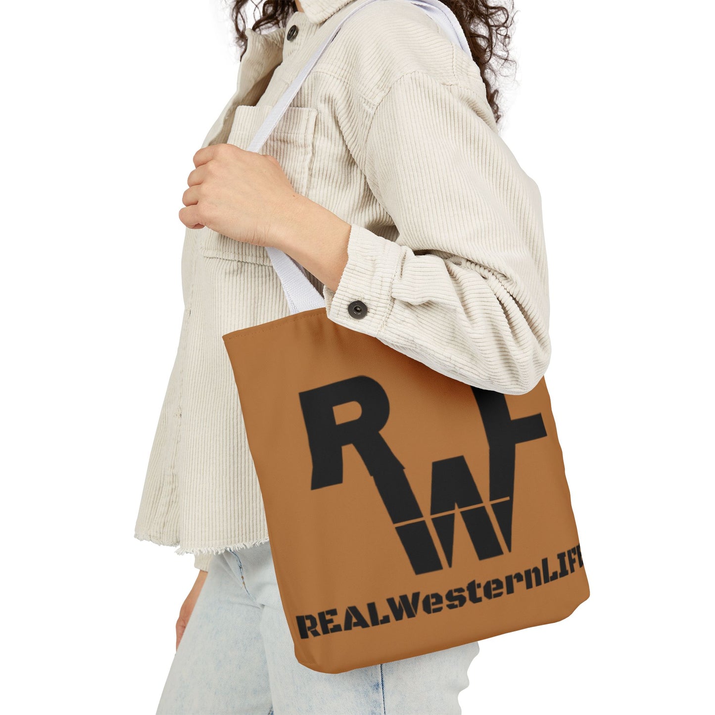 Real Western Life - Stylish Canvas Tote Bag