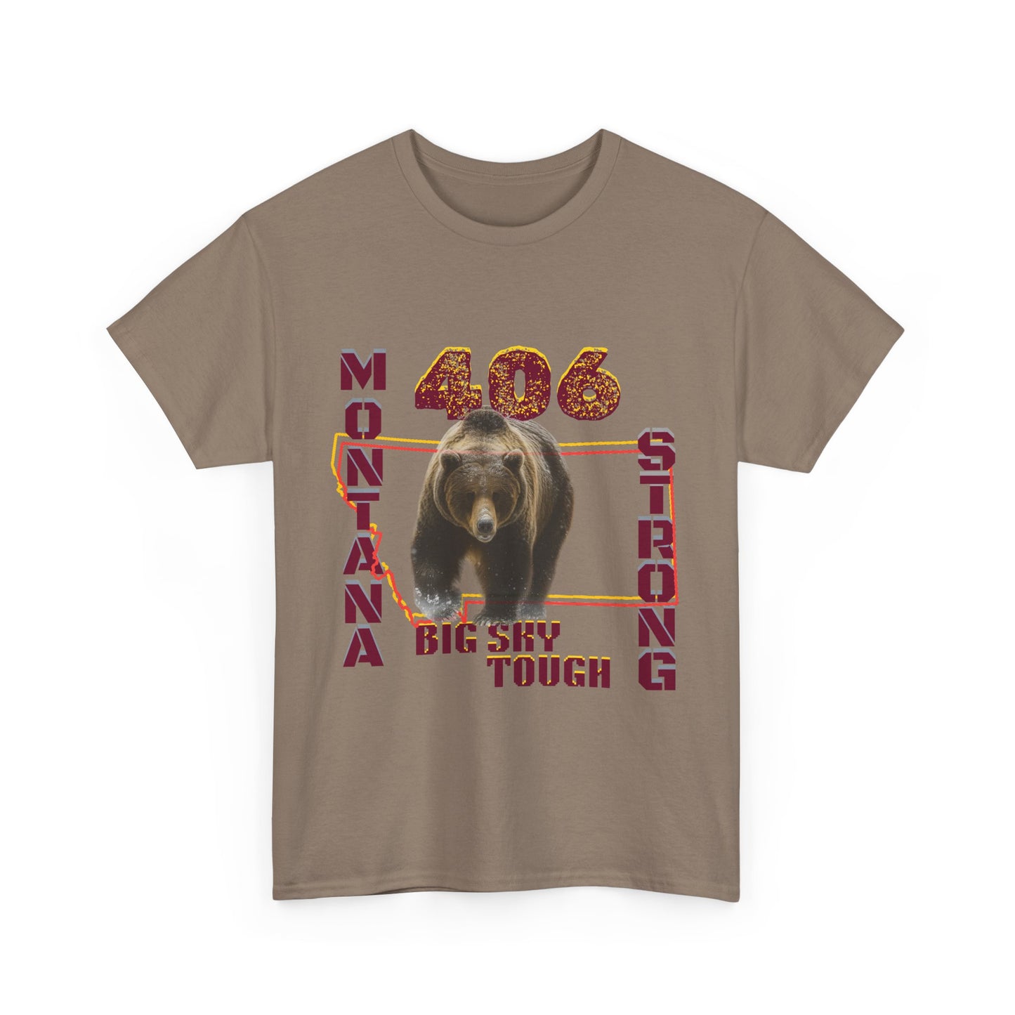 406 Montana Strong, Unisex T-Shirt LS