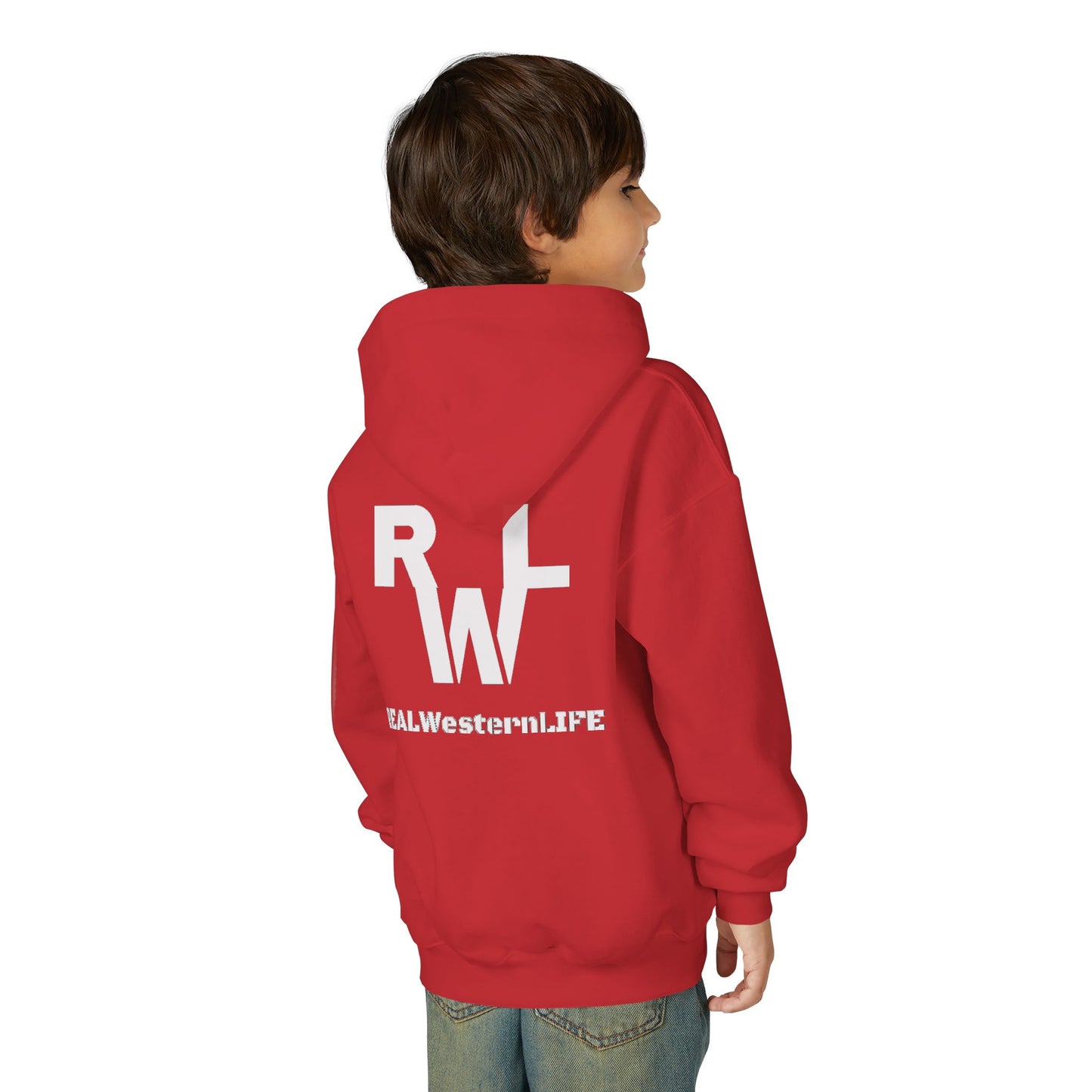 Kids Western Life Hooded Sweatshirt - Real Western Life Custom Brand Design