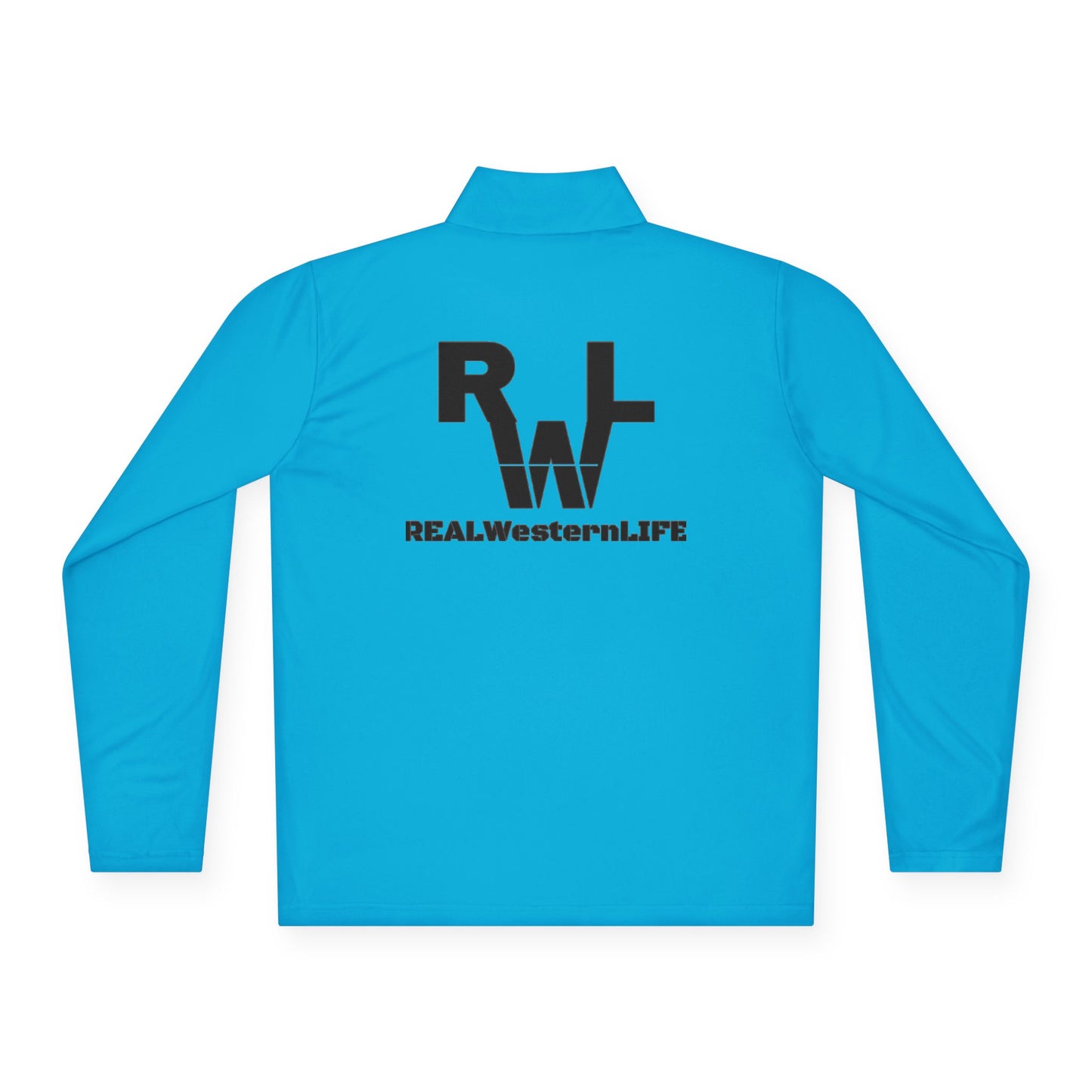 Real Western Life - Quarter-Zip Pullover for Active Lifestyle