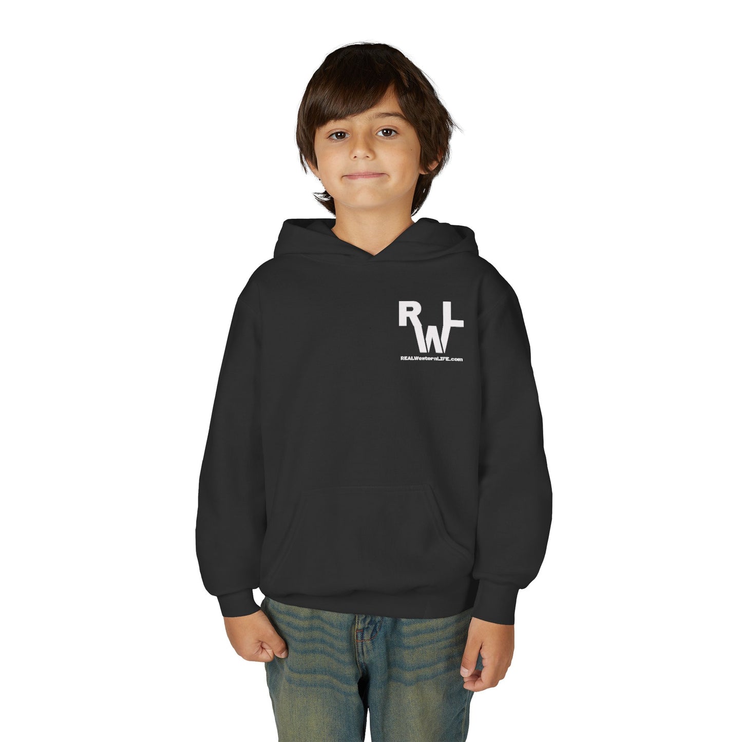 Kids Western Life Hooded Sweatshirt - Real Western Life Custom Brand Design
