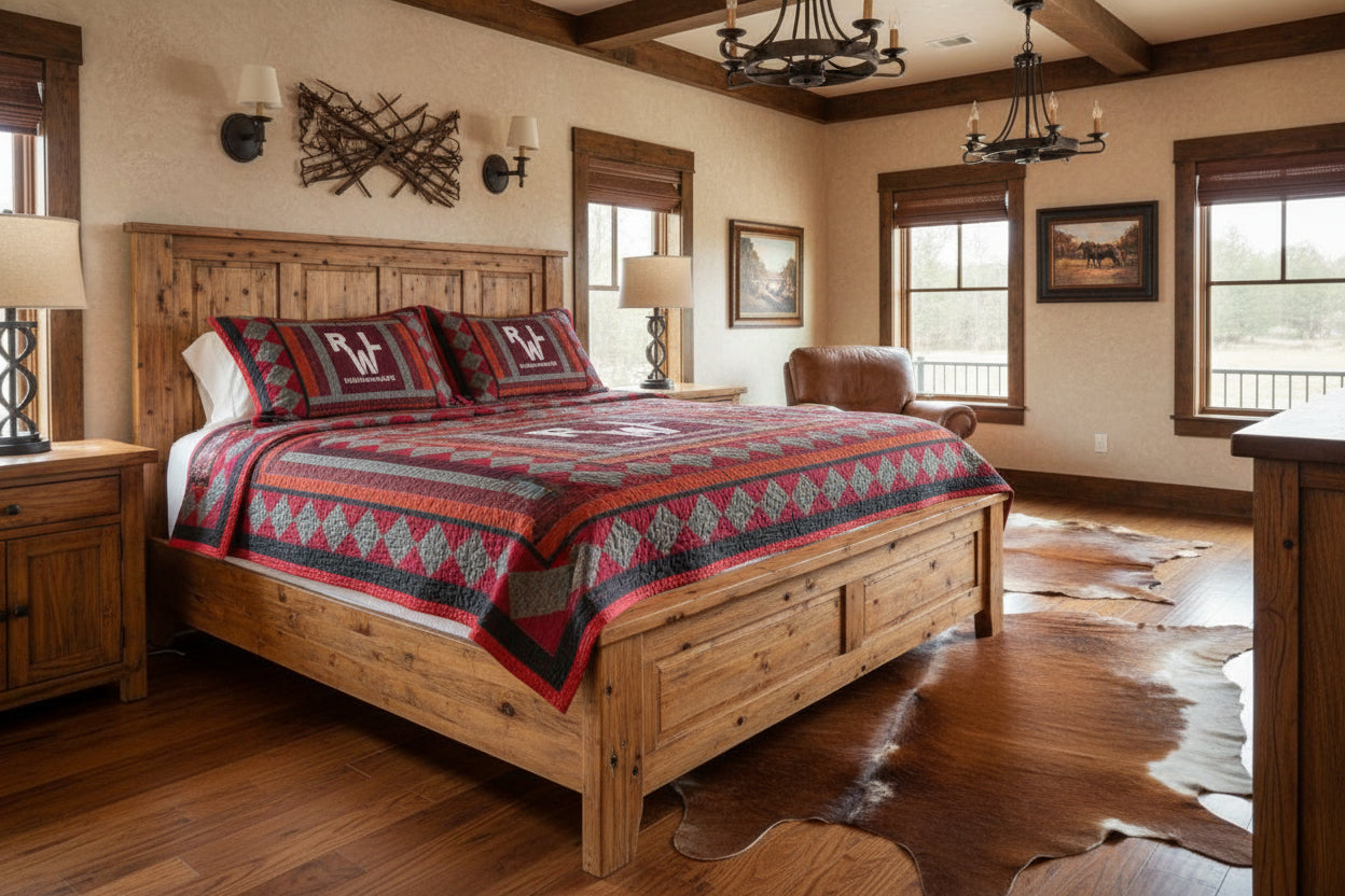 Outlaw Ember - Custom Brand RWL Quilt