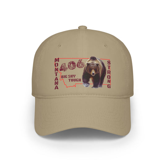 MT 406 "Montana Tough" Bear Hat DH |