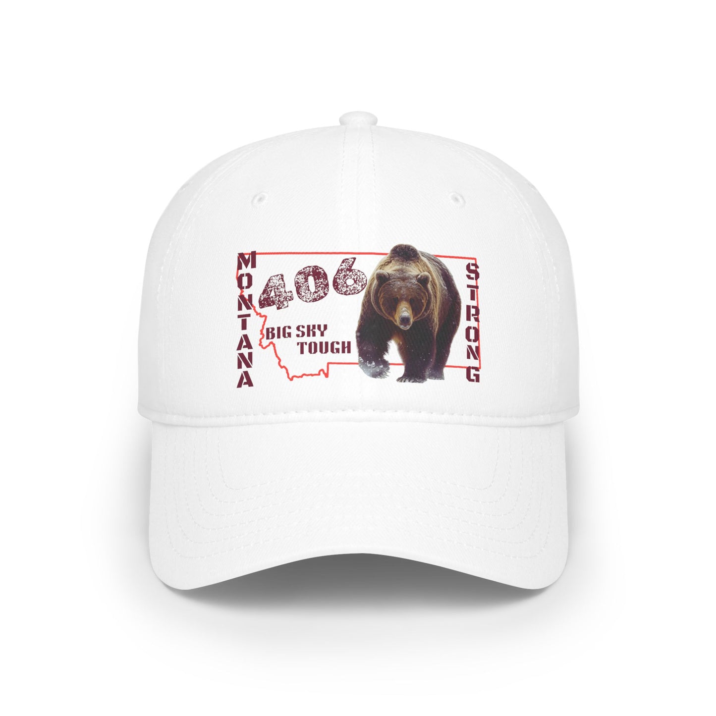 MT 406 "Montana Tough" Bear Hat DH |