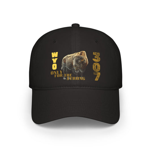 WYO 307 "Only For The Strong" Bison Hat |