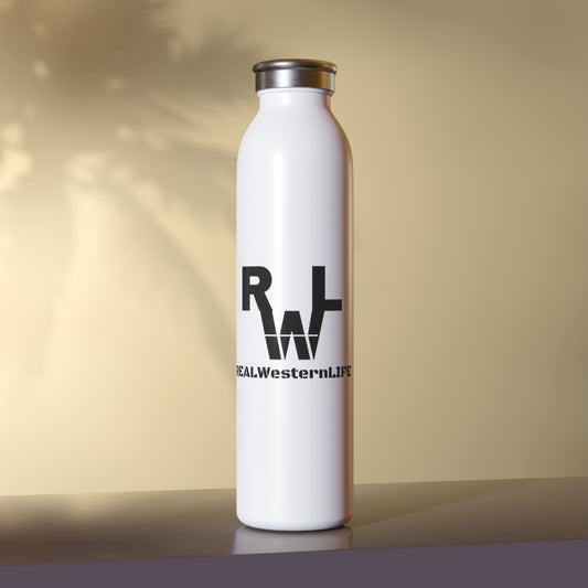 Real Western Life (RWL)  - Stainless Steel Water Bottle -Customize with your own Brand/Ranch name or leave it RWL Branding