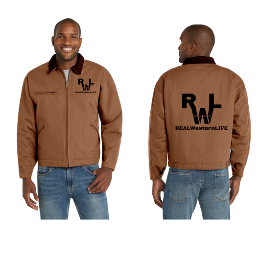 Customize Real Western Life - Rugged Unisex Work Jacket
