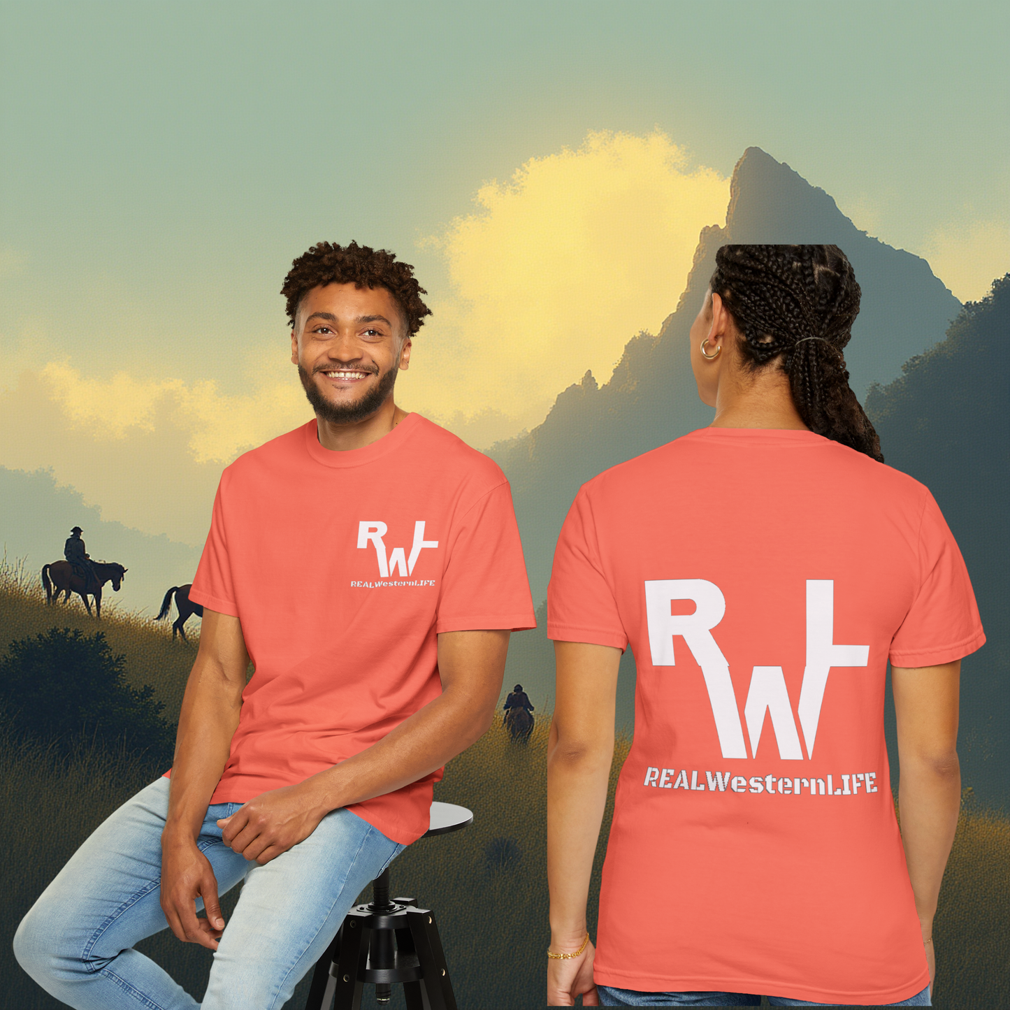 T-Shirt  Sizes S to L -Customizable  - White Brand
