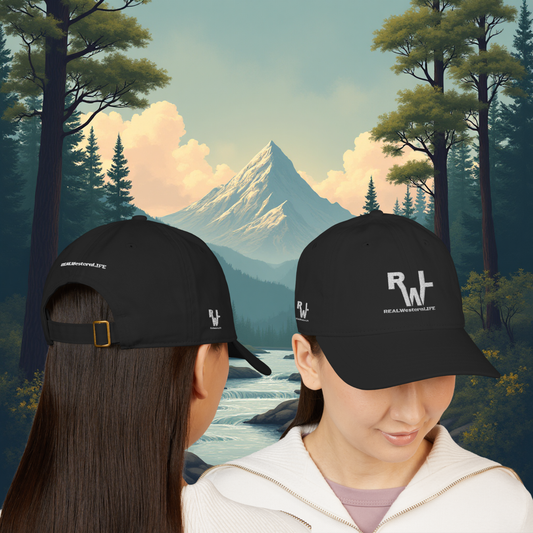 Baseball Cap, Customizable with your Brand/Ranch name or wear it with Real Western Life Branding