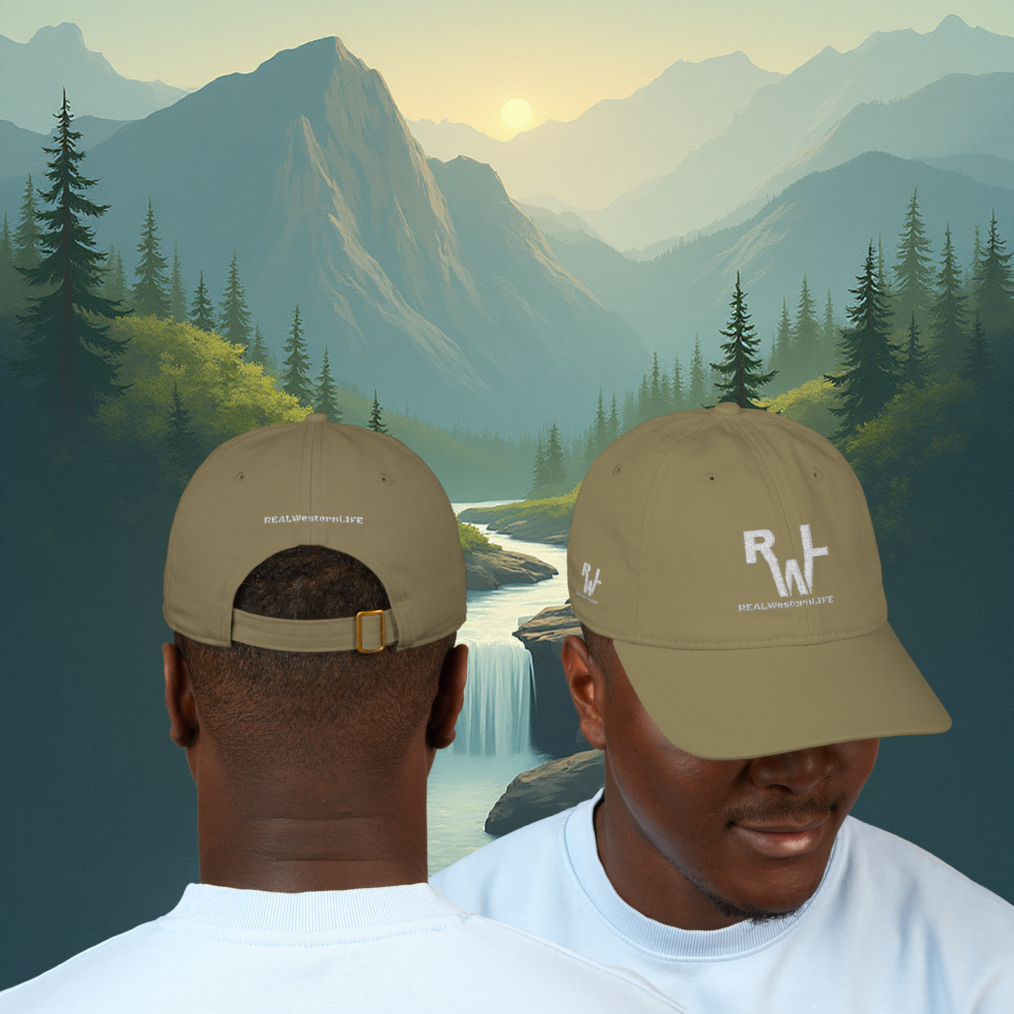 Baseball Cap, Customizable with your Brand/Ranch name or wear it with Real Western Life Branding