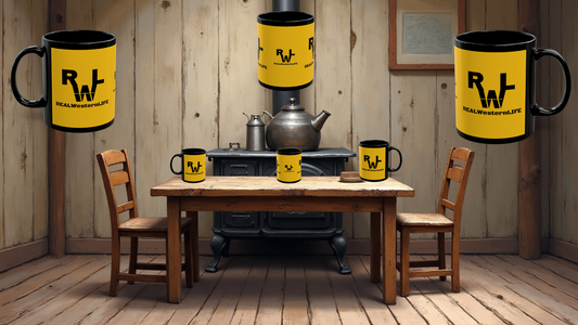 Branded Coffee Mug , Customizable with your own Brand/Ranch name or leave it RWL Branding