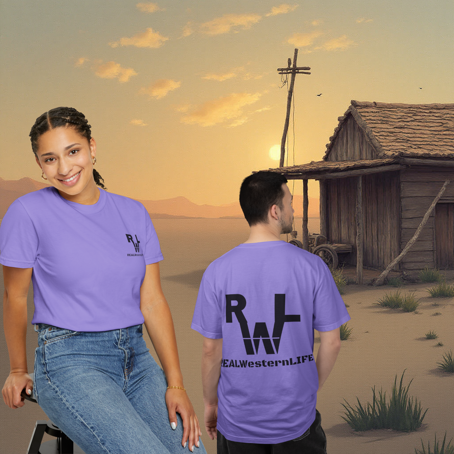 T-Shirt - Customize - Black Brand  -Size XL to 4XL