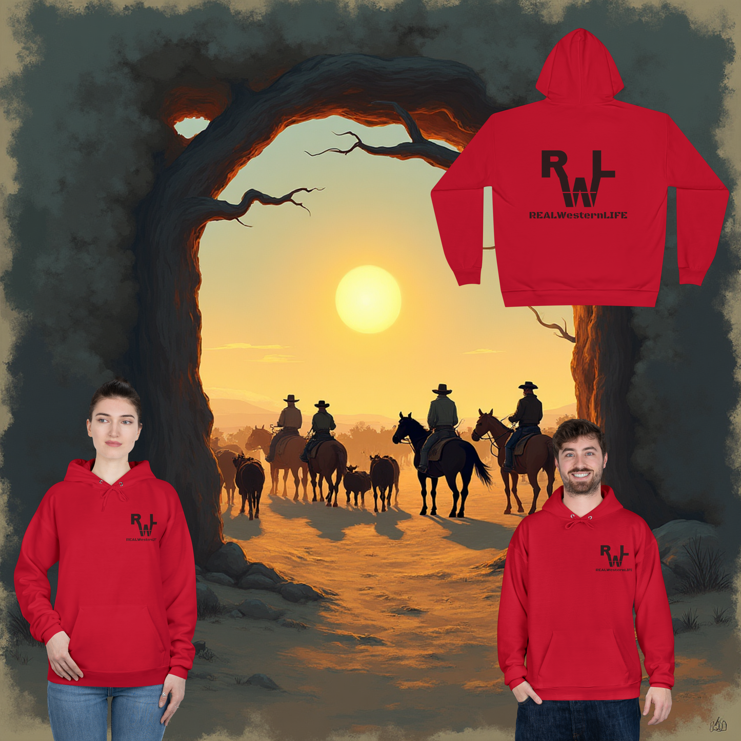 Hooded Sweatshirt, Customize - Black Brand Sizes XL - 3XL
