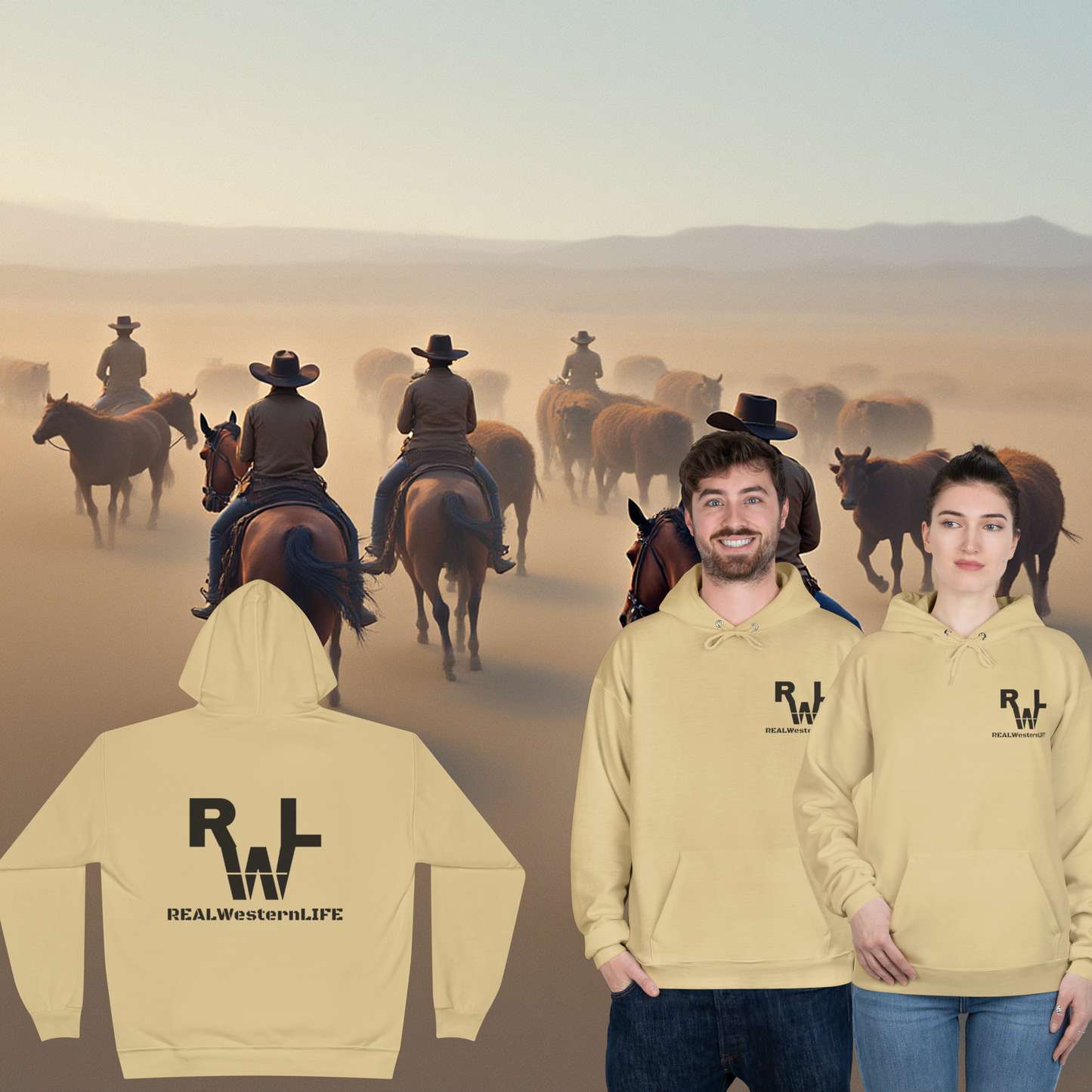 Hooded Sweatshirt, Customize - Black Brand Sizes XL - 3XL