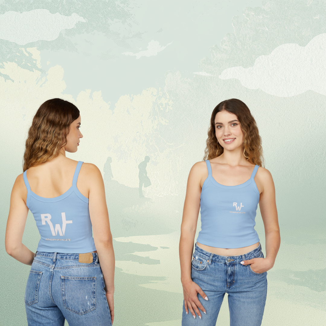 Women's Tank Top - Customizable with your brand and Ranch name or leave with Real Western Life Branding - Size XS - M