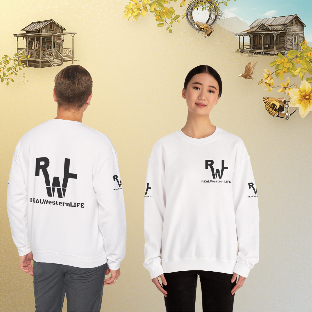 Crewneck Sweatshirt - Logo Pullover - Customize   Sizes S - 3XL