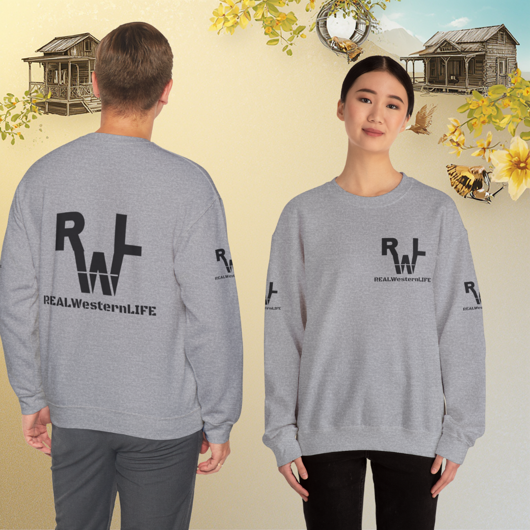 Crewneck Sweatshirt - Logo Pullover - Customize   Sizes S - 3XL