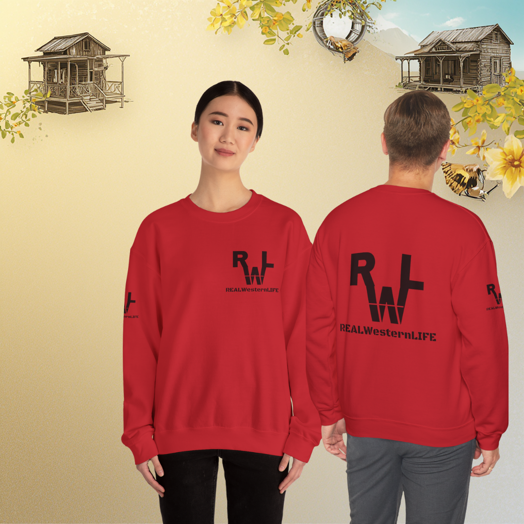 Crewneck Sweatshirt - Logo Pullover - Customize   Sizes S - 3XL