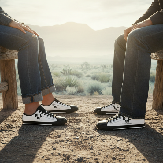 Real Western Life (RWL) - Stylish Women's Sneakers -Customizable with your own Brand/Ranch name or leave it with RWL Branding
