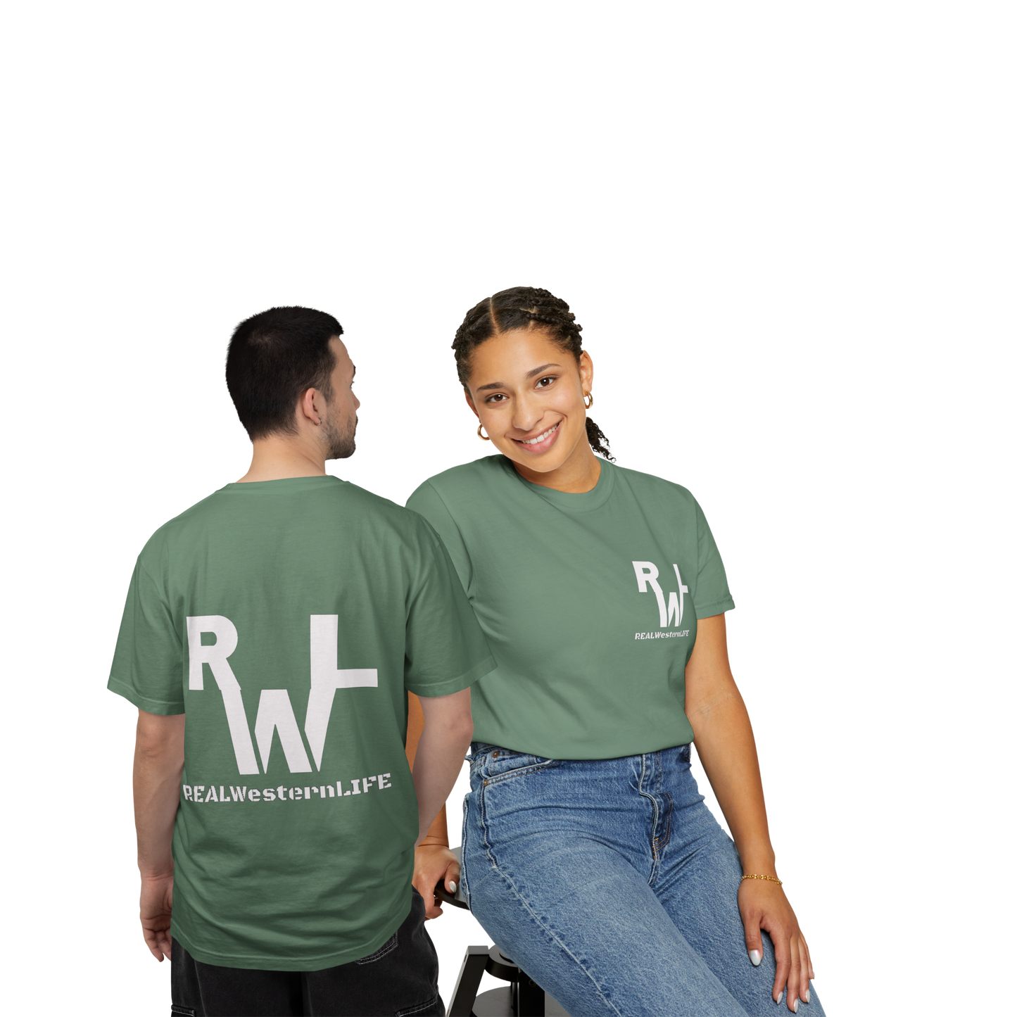 RWL- T-Shirt - White Brand - Sizes S - L - Customize