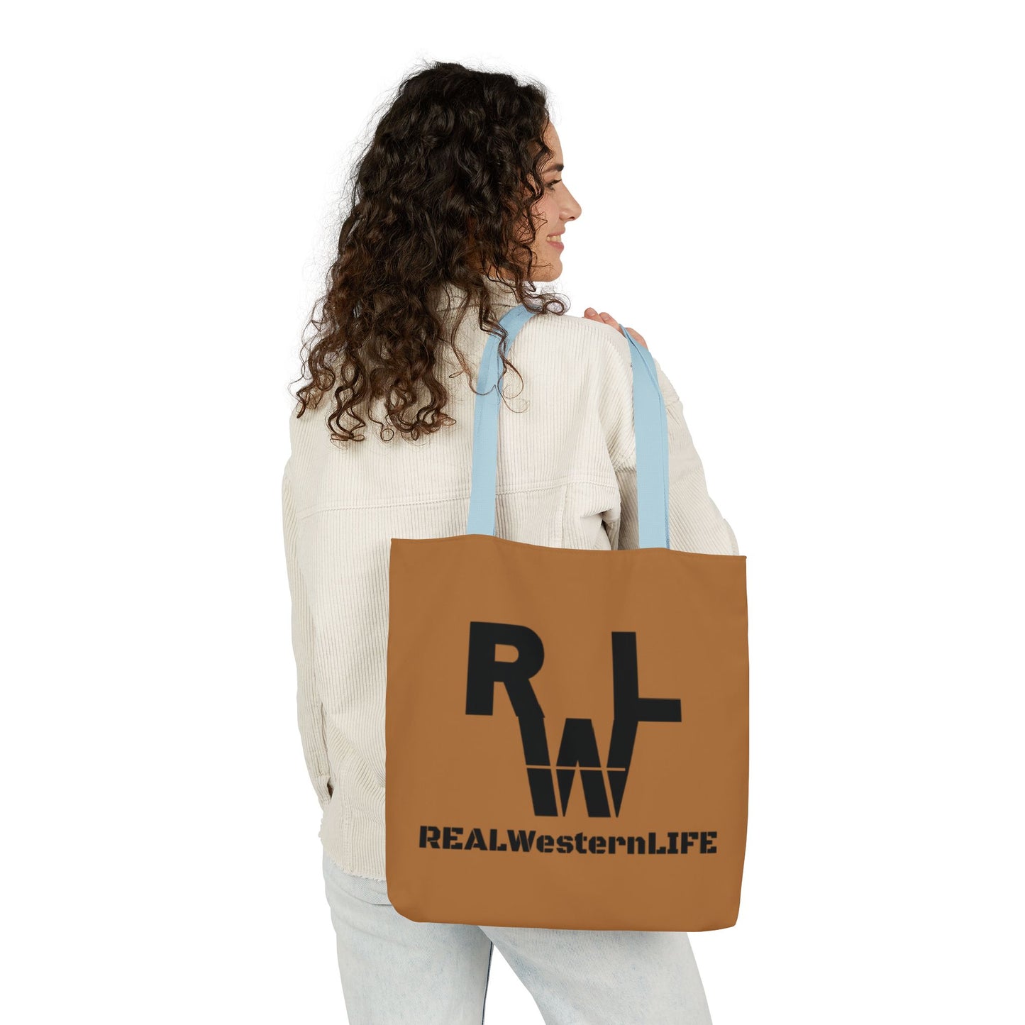 Real Western Life (RWL) - Stylish Canvas Tote Bag customized with your own Brand/Ranch name or leave it with the RWL Branding