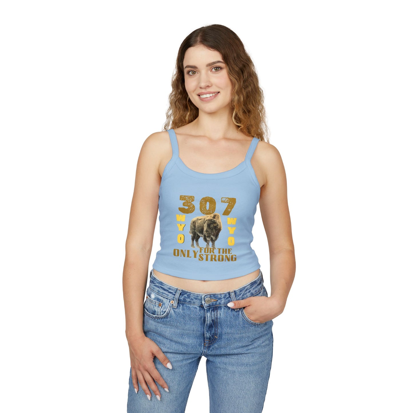 307 Bison Buffalo Strength Women's Tank Top