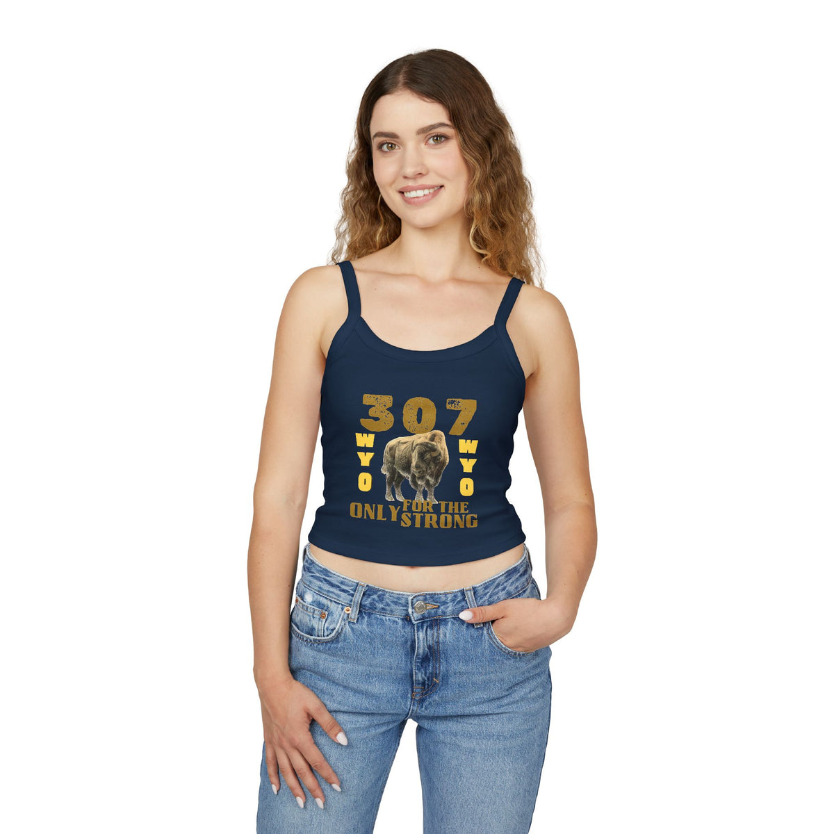 307 Bison Buffalo Strength Women's Tank Top