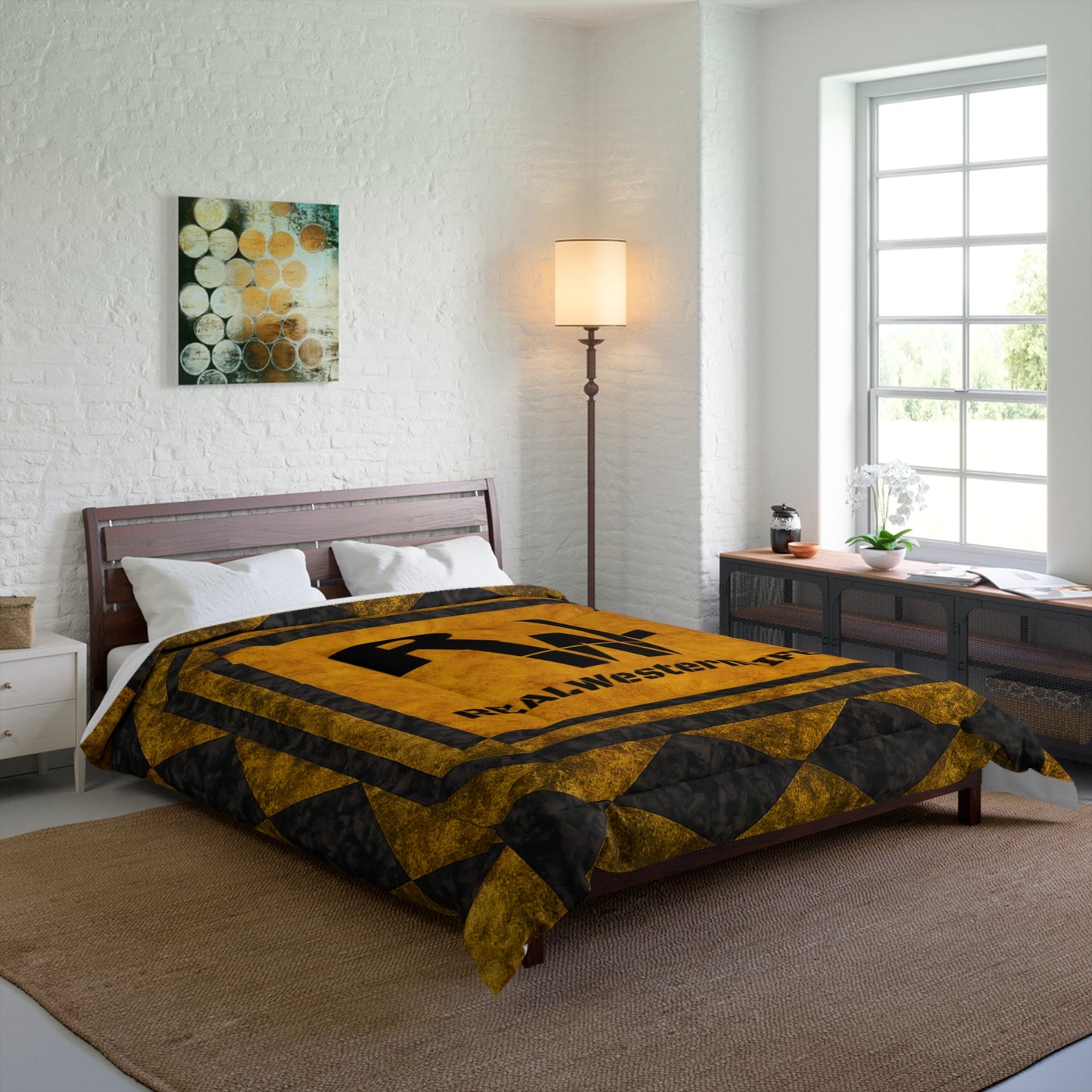Rustic RWL Brand Comforter — Customize