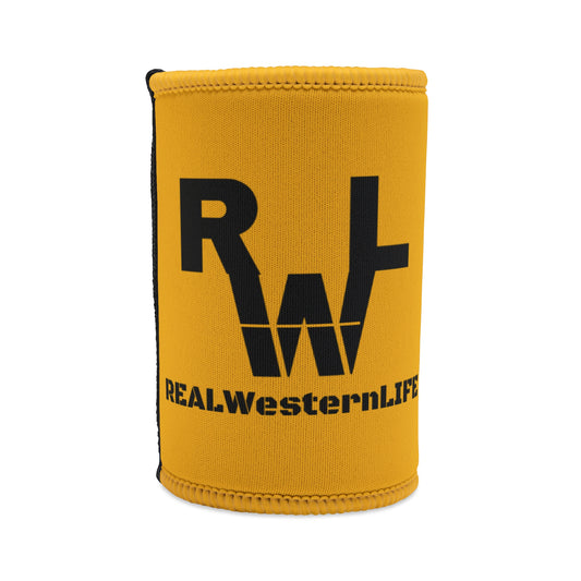 Real Western Life (RWL) - Stubby Cooler -Customize with your own Brand/Ranch name or leave it RWL Branding