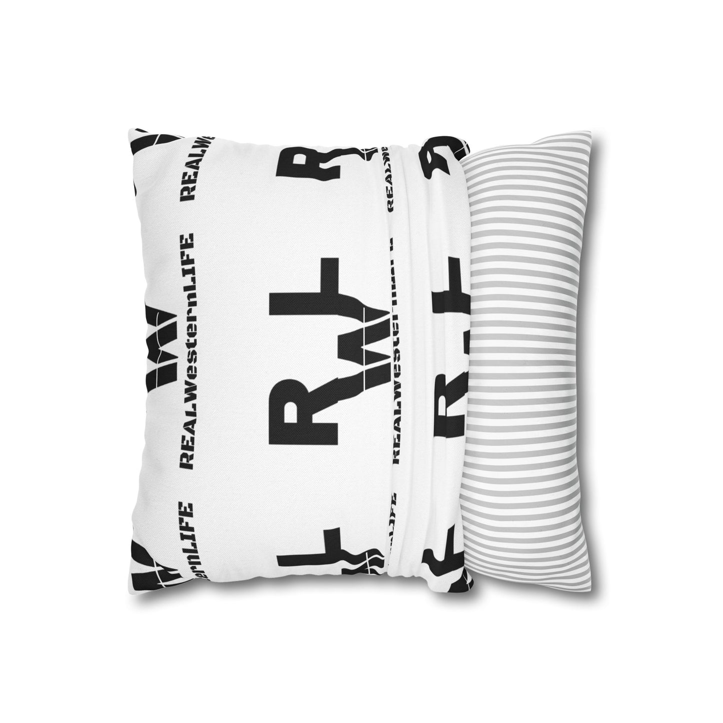 Spun Polyester Square Pillowcase