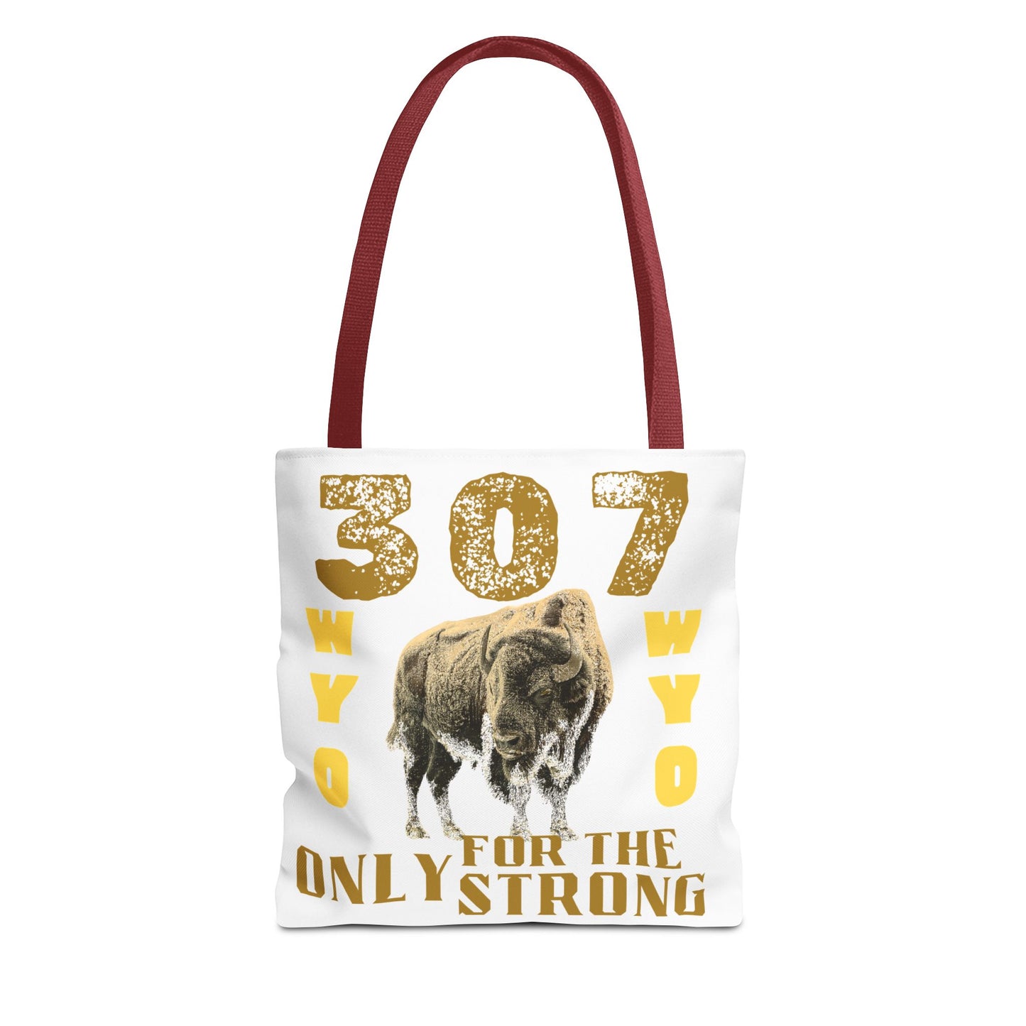 WYO 307 - Buffalo Strength Tote Bag