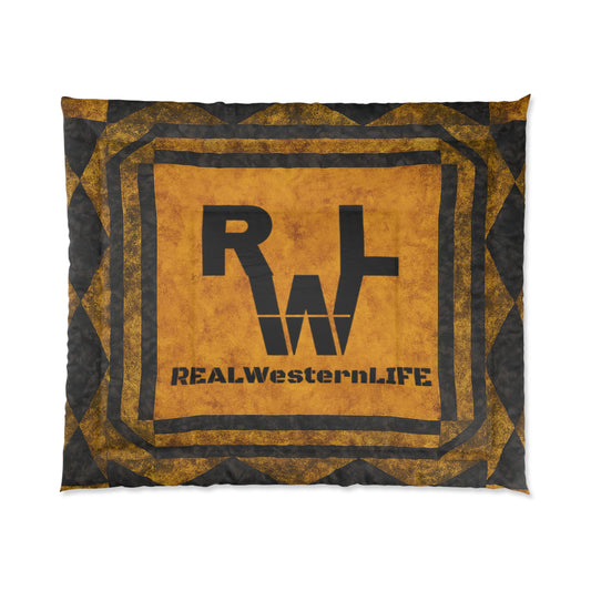 Rustic RWL Brand Comforter — Customize