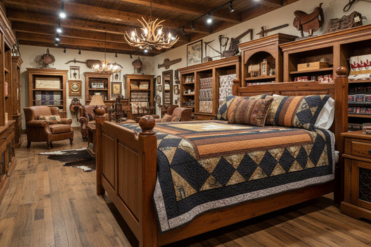 Badlands Rattlesnake RWL Brand Quilt - Custom