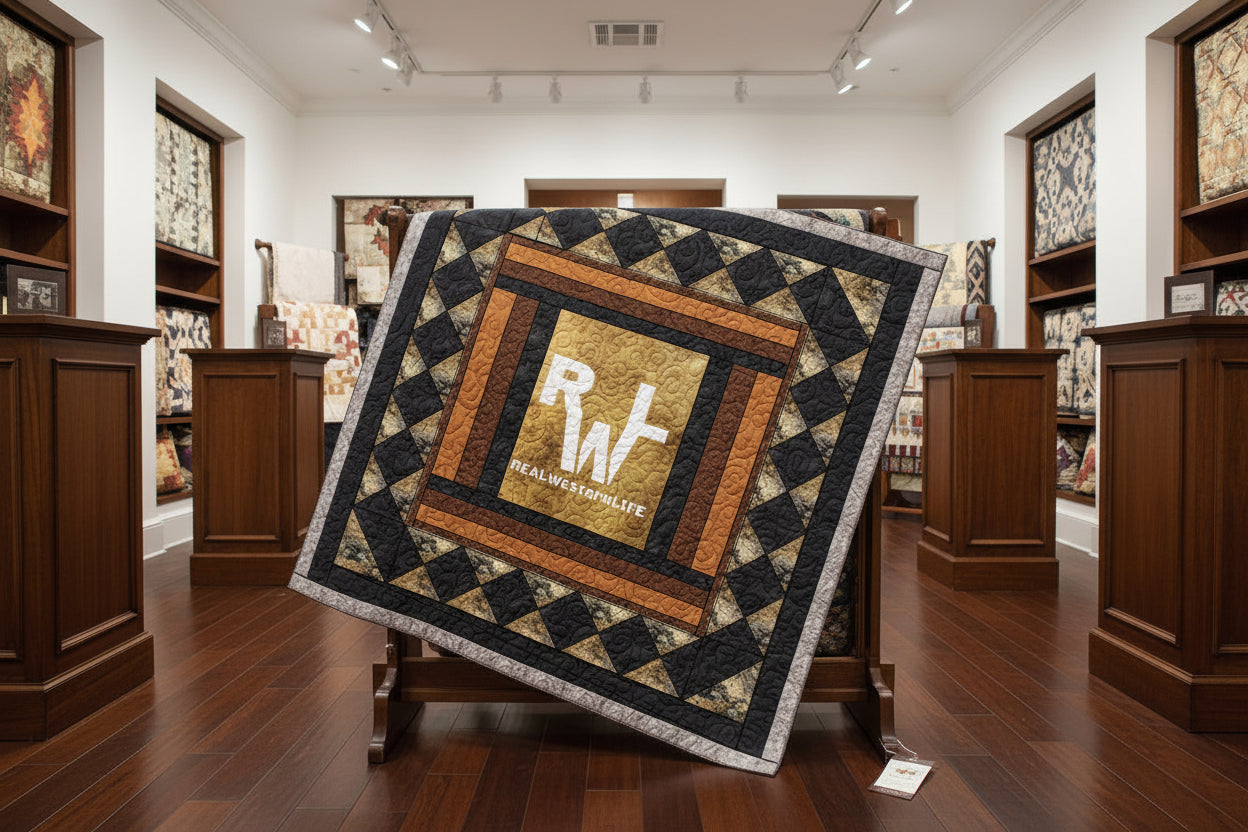 Badlands Rattlesnake RWL Brand Quilt - Custom