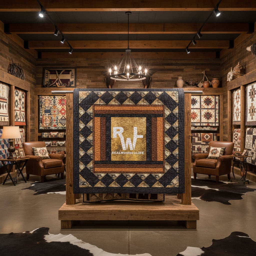 Badlands Rattlesnake RWL Brand Quilt - Custom