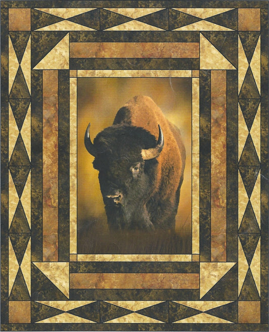 I'm the Boss Bison Quilt